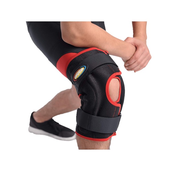 Maxar Airprene (Breathable Neoprene) Warp-around Hinged Knee Brace, Size: XL