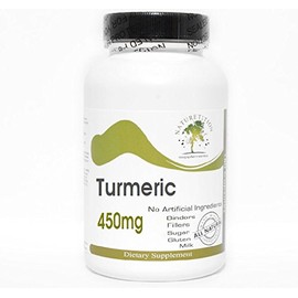 Naturetition Supplements Turmeric 450mg ~ 100 Capsules - No Additives