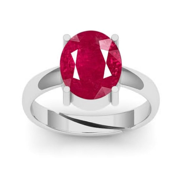DINJEWEL 9.25 Carat Certified Ruby Gemstone July Birthstone New Promise