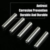 Swpeet 50Pcs 5mm x 25mm Dowel Pin Shelf Support Pegs,