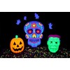 Midnight Glo UV Paint Acrylic Black Light Reactive Bright Neon