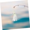 SUPVOX Glow-in-The-Dark Squid Hooks 4 Claw Fishing Octopus Bait Night