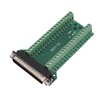 DB37 Breakout Connector Terminal Board Straight PCB Insulated Anti Interference