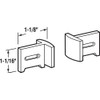 Prime-Line N 7015 Plastic Pocket Door Bottom Guide, 1-1/8 Inch,