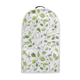 AZULCUSTO Green Leaf Kitchen Appliance Covers Food Processor Cover Polyester Coffee Maker Cover or Toaster Cover Stain Resistant Blender Cover for Stand Mixer Kitchen Home Soft