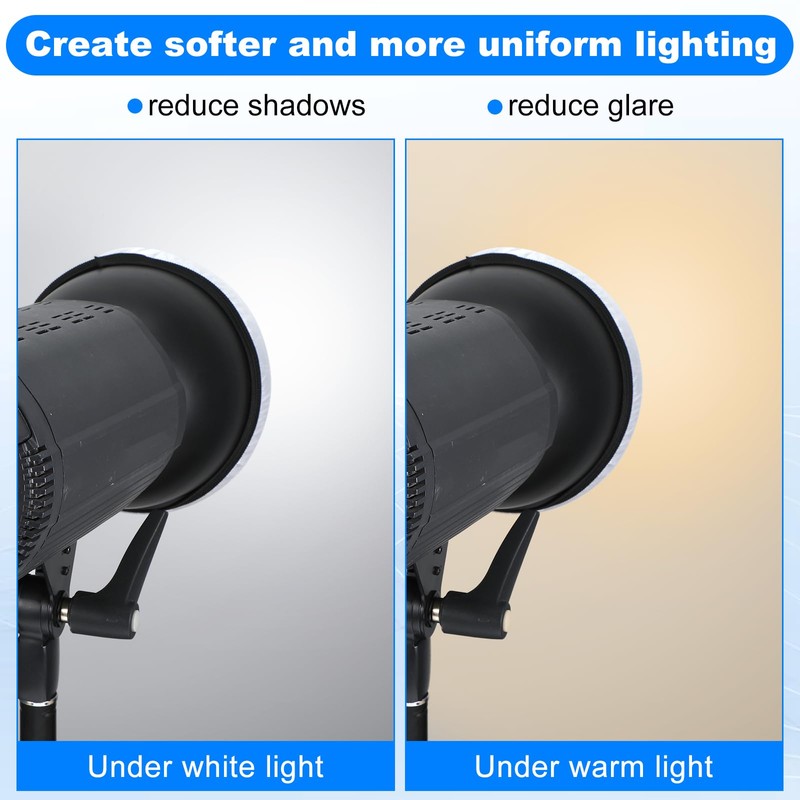 AOZUO 5Pcs Diffuser Lamp Sock, Fluorescent Light Cover for 14