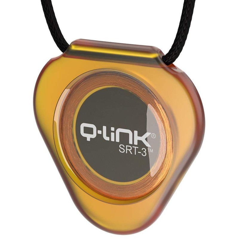 Qlink Acrylic SRT-3 Pendant (Translucent Astral Amber)