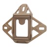 Helmet Shroud Aluminum Alloy Helmet NVG Mount Adapter for FAST