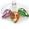 Atlantic Seaboard Trading Guitar Picks & Music Themed Wine Glass