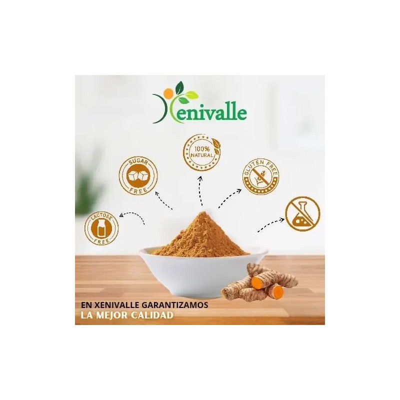 1 Kg Cúrcuma En Polvo - Sin Aditivos - 100%