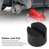 2Pcs Rubber Jack Pad Slotted Adapter Trolley Vehicle Lift Axle