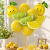 Lemon Foil Balloons 10Pcs Lemonade Balloons Set for Summer Party