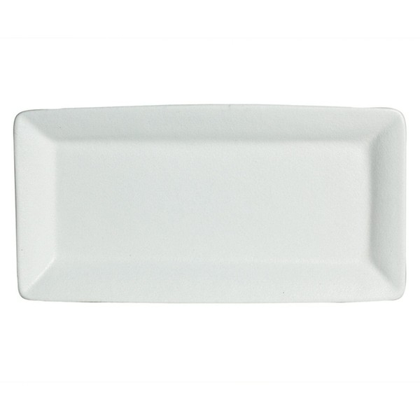 GET PU042WW Bugambilia Rectangular Serving Platter, 14" x 10", Mod
