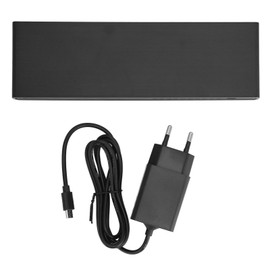 4K 1x8 HD Multimedia Interface Distributor 1 in 8 Out Aluminum Alloy HD Multimedia Interface Splitter 100‑240V EU Plug