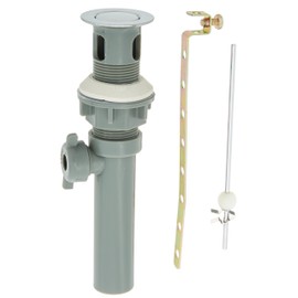 Moen WS84503 Adler One-Handle Low Arc Bathroom Faucet, Pack of 1, Chrome