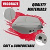 Vigoraze Front Driver & Passenger Bottom Replacement Perforated Leather Seat