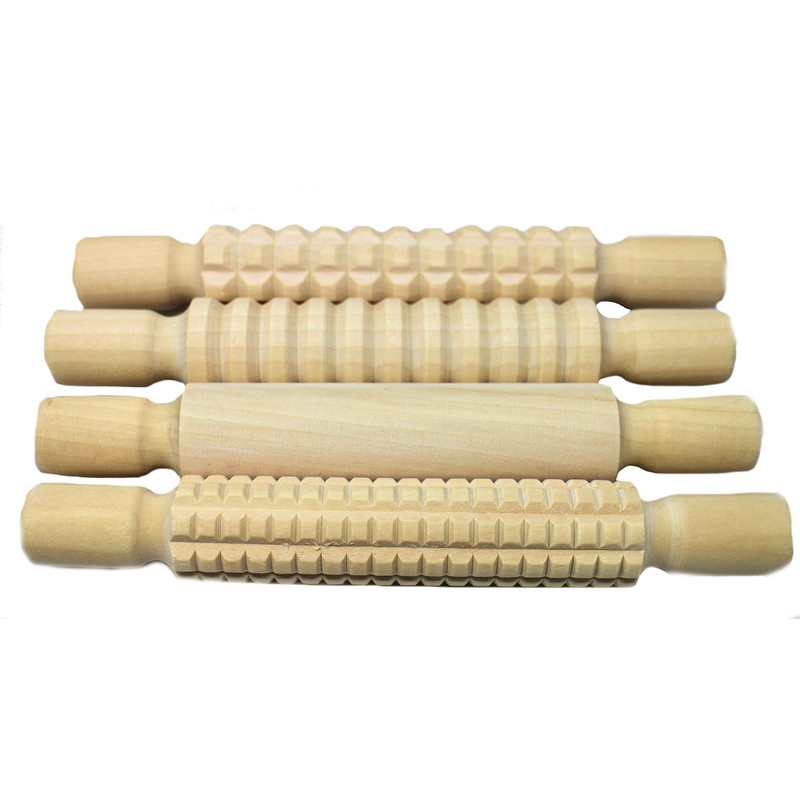 Kids B Crafty Playdough Tools and Cutters Set - Wooden