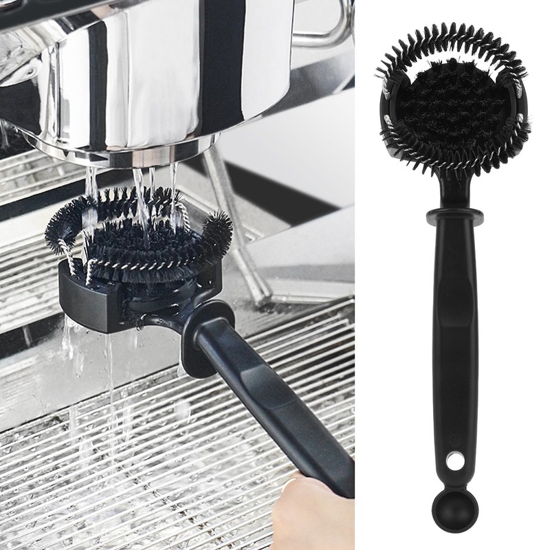 Coffee Machine Brewing Head Clean Brush Removable Coffee Maker Cleaning