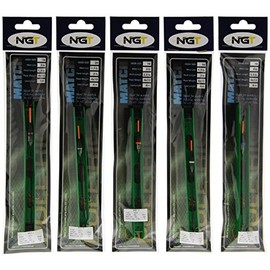 NGT FO-POLERIG-COARSE-10 Pack Of 10 Assorted General 'coarse' Pole Rigs - Transparent, Standard