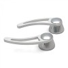 Autoloc Brushed Billet Aluminum Interior Car Door Handle Levers (Pair)