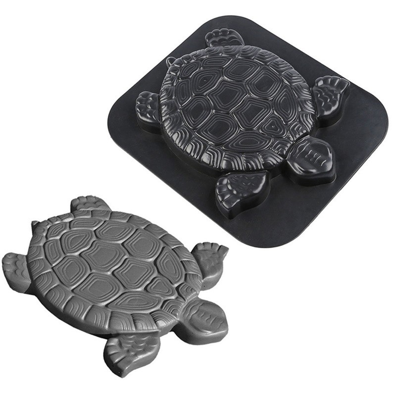 Tortoise Stepping Stone Mold DIY Floor Paving Mould for Garden