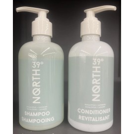 39 Degrees North SHAMPOO & CONDITIONER Set Eucalyptus Lavender 8.5oz Marriott