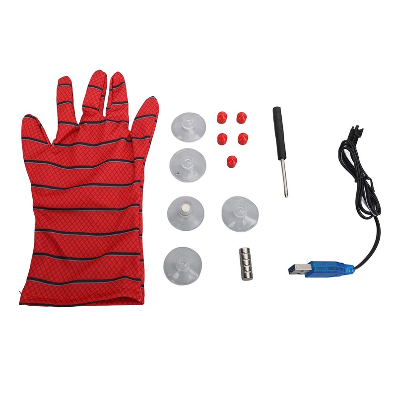 Spider Gloves Launcher Toy Suction Cup Launcher Wrist Toy Set