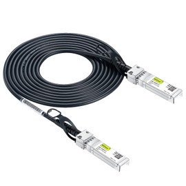10Gtek SFP+ DAC Twinax Cable 3.6 m (12 ft), 10G SFP+ to SFP+ Direct Attach Copper Passive Cable for Cisco, Ubiquiti UniFi, TP-Link, Netgear, D-Link, Zyxel, Mikrotik and More
