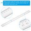 PATIKIL Film Flexible Ruler 100cm 0.1mm Scale with R Angle