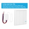Wireless FR Remote Wall Switch Lamps Control Switch Kit IP54