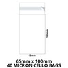 celloexpress Long ATC Cello - 65mm x 100mm + 30mm