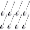 Mini Espresso Coffee Spoons, 4.9 Inches Stainless Steel Small Dessert