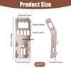 CHGCRAFT 180 Pcs Foam Board Hangers Nailess Wall Hanger Picture