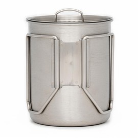 The Pathfinder School Stainless Steel 25oz. Cup & Lid Set