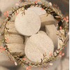BeNat. Natural Loofah Sponge -5 Pads- Zero-Waste. Biodegradable. Eco-Friendly (Diameter
