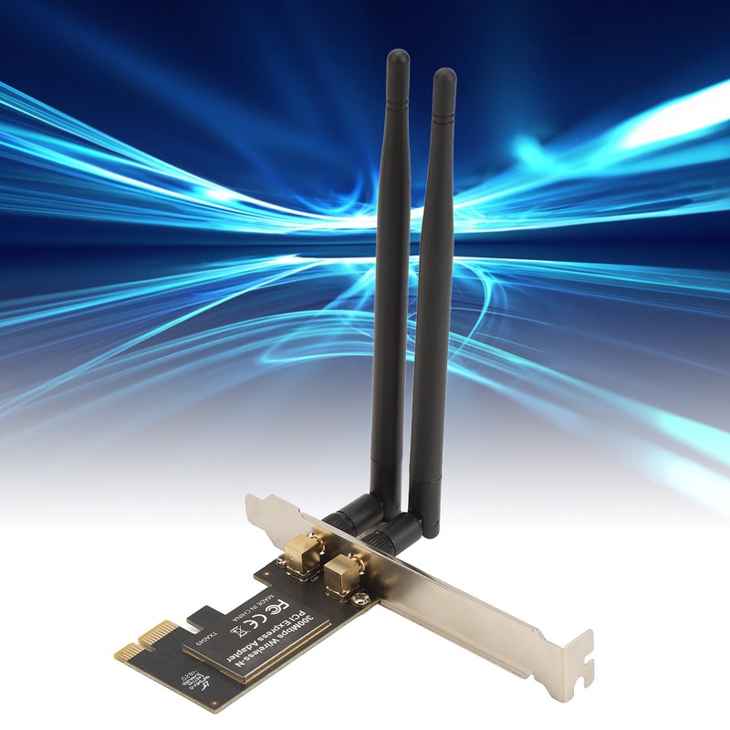 PCIE Ethernet Card Adaptive High Speed 300M PCIE Wireless Ethernet
