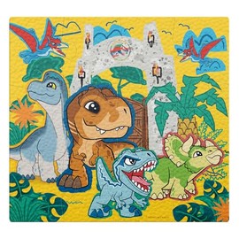 Novelty Corp - Rompecabezas Jurassic World en Foam 12 Pz
