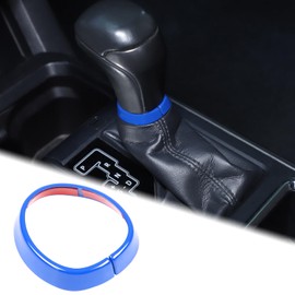 Aunginsy Gear Shift Knob Ring Cover Compatible with Toyota Tacoma 2016-2023 Center Console Gear Shift Head Trim Ring Gear Handle Down Gear Lever Decorative Protection Cover ABS Interior Accessories
