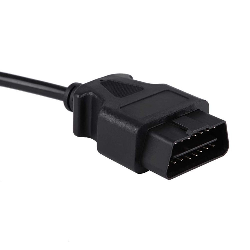 OBD2 Adapter, 9 Pin to 16 Pin OBDII Truck Diagnostic