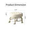 Low Height Rolling Stool with Wheels Heavy Duty Rolling Stools
