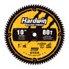 Hardwin 10-Inch 80-Tooth ATB Saw Blade, Carbide-Tipped 5/8 Arbor, Precision