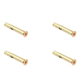 4Pcs M6 Carbon Steel Expansion Bolts,Stainless Steel Cross Head Expansion Bolts 60mm