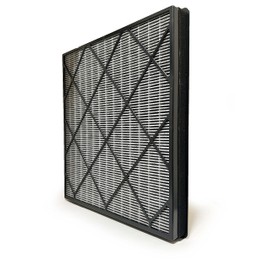 Nispira HE400 True HEPA Filter Replacement with Activated Carbon Infused Advanced Odor Lock For Shark Air Purifier 4 Fan HE401 HE402 HE405, 1 Pack