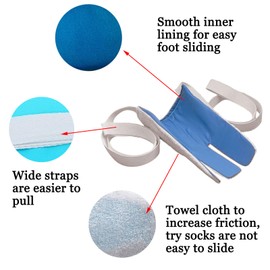 Dressing Aid for Socks and Stockings, Sock Puller, Sock Dressing Aid for the Elderly, Disabled