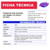 Fleximatic 2808 Trampa de hule para lavabo o fregadero