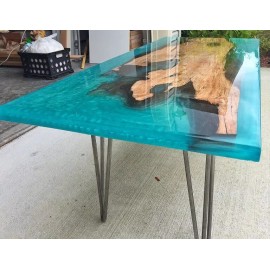 Pro Glass Table Bar Top Clear Epoxy Resin - ProGlas 1000 - 2 Gallon Kit