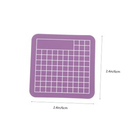 Operitacx 3sets PVC Cutting Mats Cutting Board Craft Fabric Cutting Board Double-Sided Non Cutting Mats Sewing Cutting Mat Large Cutting Mat Massive Crafting Mat Craft Mat Purple 3pcs*3