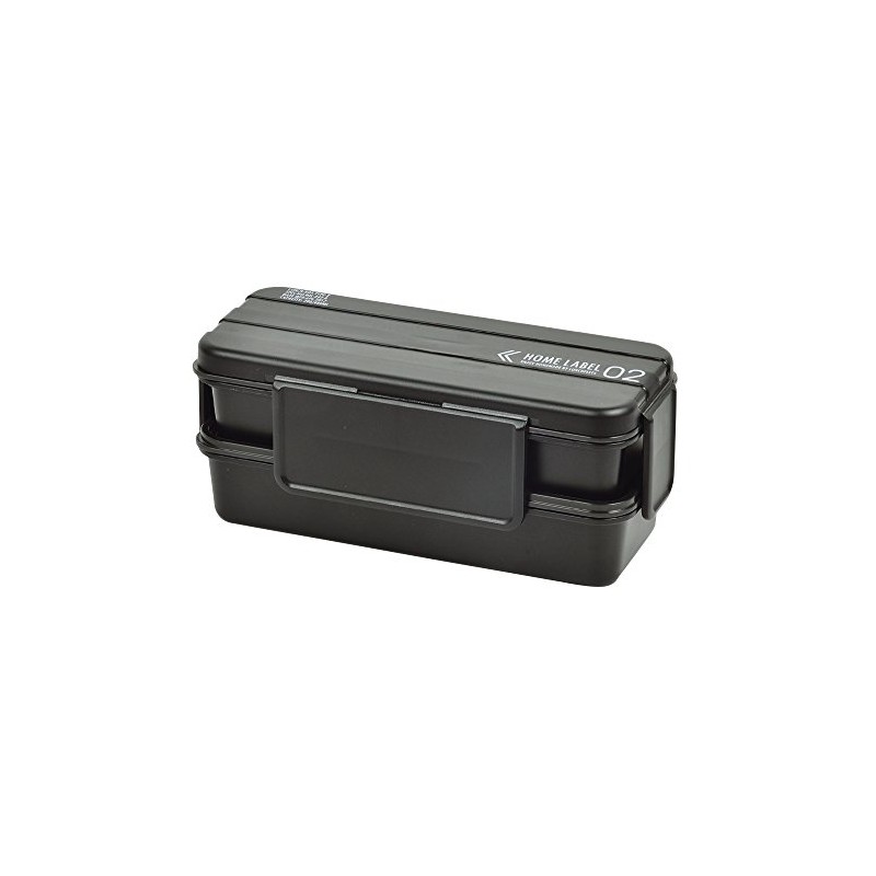 Pearl Metal D-436 Lunch Box, 2 Tiers, 4 Point Lock,