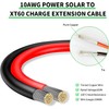 Solar Panel Connector to XT60 Connector Cable 50FT, 10AWG Solar