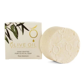 Olive Oil Skin Care Company Rose Geranium Pure Soap 100 g